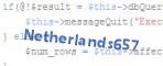 verification code